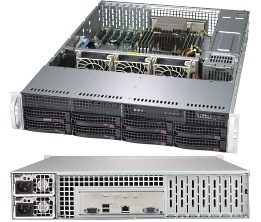 Platforma 2013S-C0R, H11SSL-C, 825TS-R740LPBP, 2U, Single EPYC 7001/2, 2xGbE, 3008 SAS3